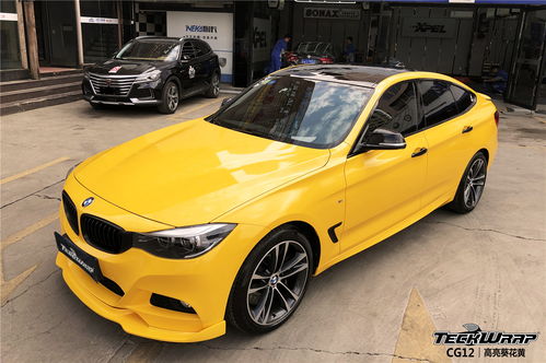 宝马330i惹火吸睛黄与Hawk teckwrap秃鹰C6标改色贴膜评测报告